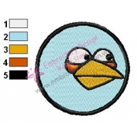 Angry Birds Embroidery Design 009